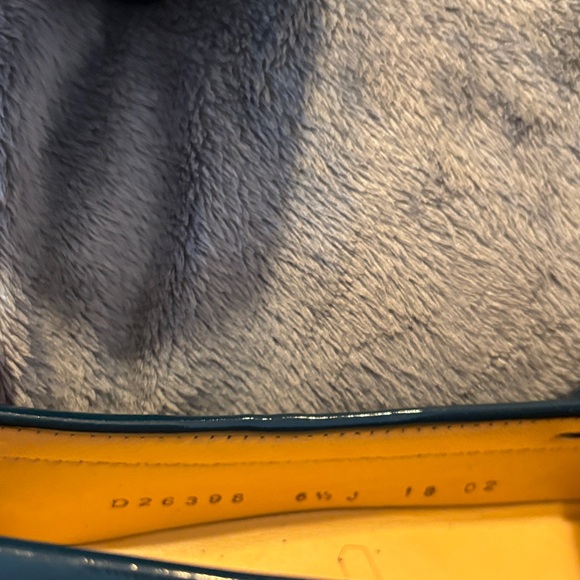 Cole Haan Blue Patent Leather Loafers - Picture 3 of 3